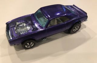 Purple Heavy Chevy White Interior Redline Hot Wheels 2