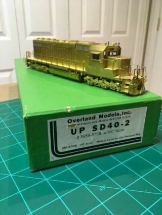 Ho Brass Overland Models Omi Union Pacific Up Sd40 - 2 6339