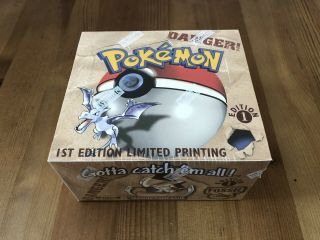 Pokemon Fossil 1st Edition Booster Box 36 Pack Factory,  Wotc Wizards