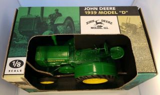 Vtg SIGNED John Deere 1939 Model D Toy Tractor 1:8 scale NIB RARE Joseph Ertl 3
