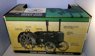 Vtg SIGNED John Deere 1939 Model D Toy Tractor 1:8 scale NIB RARE Joseph Ertl 5