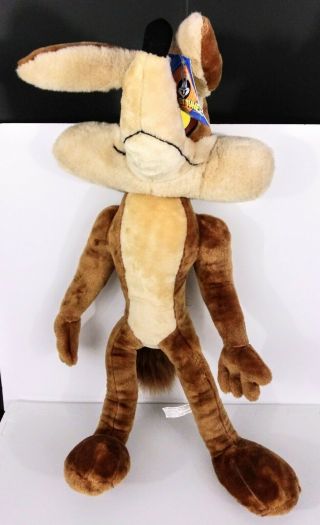 Wile E.  Coyote Plush Looney Tunes 24 " Ace 1997 Warner Brothers