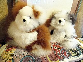 Plush Stuffed Alpaca Peruvian Bears (2)