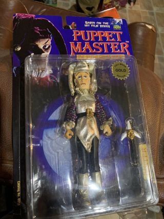Puppet Master Jester Figure Rare Gold Edition Full Moon Toys,  Moc -
