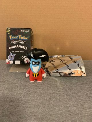 Kidrobot Tiny Toons Adventures Animaniacs Freakazoid Mini Vinyl Figure Rare