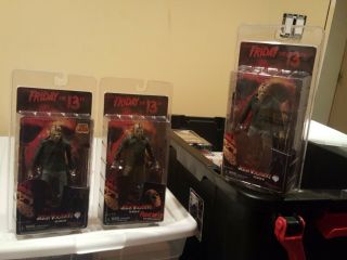 Neca Friday The 13th - Jason Voorhees - Set Of 3 Look