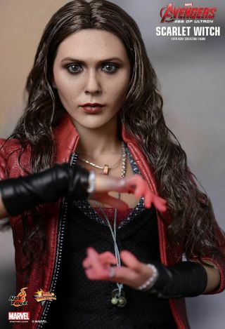 Hot Toys Mms301 Scarlet Witch - 1/6 Scale Figure From A:aou