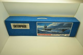 Arii Enterprise U.  S.  Atomic Aircraft Carrier 1:400 Scale Plastic Model Kit A627