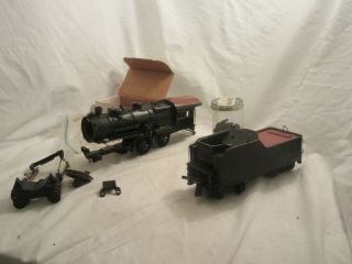 Vintage Cast Brass O Scale E6 Steam Engine And Tender