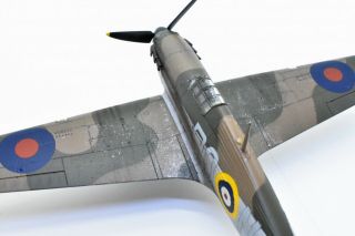 1/72 Built & Painted - Raf 46 Squadron Hawker Hurricane Mk.  I Norway 1940