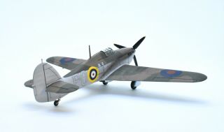 1/72 Built & Painted - RAF 46 Squadron Hawker Hurricane Mk.  I Norway 1940 2