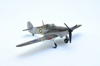 1/72 Built & Painted - RAF 46 Squadron Hawker Hurricane Mk.  I Norway 1940 7