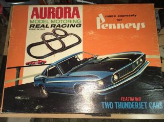 Aurora Model Motoring Track Penney’s Set