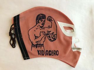 Big Jim - Kid Acero,  Máscara Bootleg Mexico Lucha Libre - Very Rare Vintage 70’s