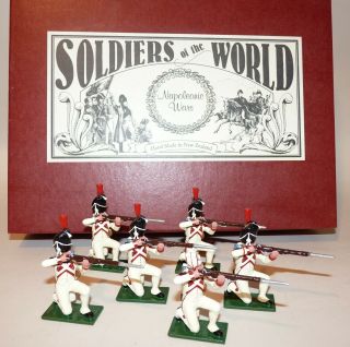 Soldiers Of The World,  Napoleonic Wars,  Imperial Guard Dutch Grenadiers 6 Figs