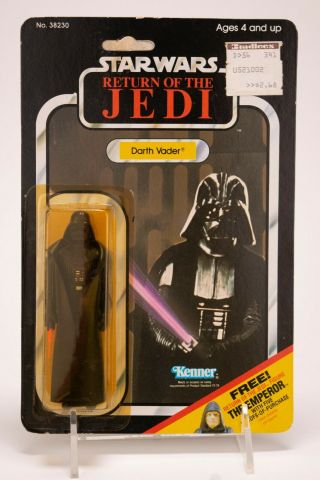 1983 Kenner Star Wars Darth Vader Rotj Jedi Action Figure 65 Emperor Offer 2
