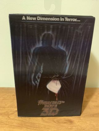 Jason Voorhees - Neca Friday The 13th Part 3 3d Figure With Opened Box