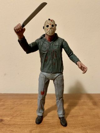 Jason Voorhees - NECA Friday The 13th Part 3 3D Figure With Opened Box 2