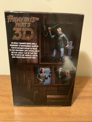 Jason Voorhees - NECA Friday The 13th Part 3 3D Figure With Opened Box 5