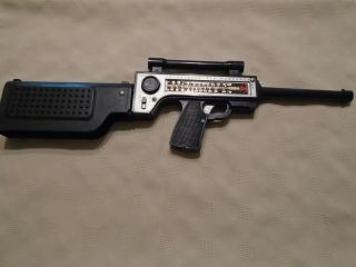 Vintage 1964 Mattel Secret Agent Zero M Portable Am Fm Radio Rifle Spy Gun Toy