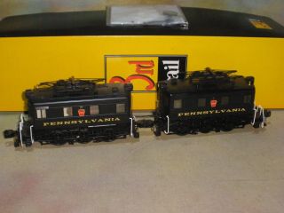 3rd Rail Brass 3 - Rail Pennsylvania B - 1 (bb - 1) Electric Engine Set 5690 & 5694
