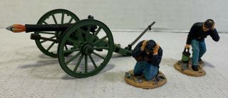 Britains 17394 American Civil War Union Cannon Gun Firing Set & Crew