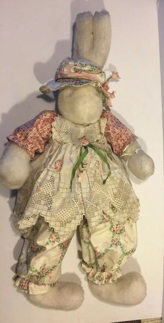 Bunnies By The Bay Spring/summer 1997 Plush Limited Edition 446 Handmade Rabbit