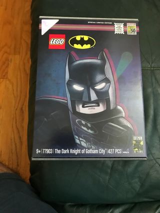 Sdcc 2019 Lego Exclusive Batman The Dark Knight Of Gotham City 0239/1500 Le