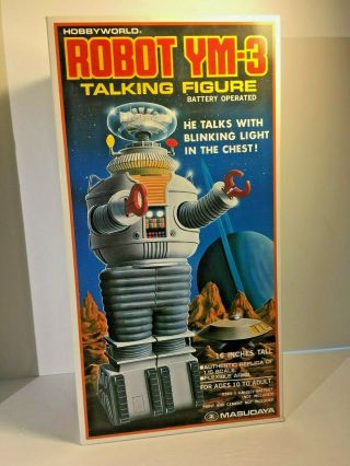 Masudaya Talking Figure,  Robot Ym - 3,  Lost In Space B - 9 Robot,  16 Inches Tall