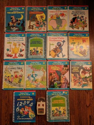 Fisher Price Talk To Me Player With 14 Books