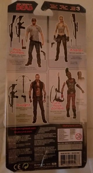 McFarlane Toys The Walking Dead Comic Series 3 Punk Rock Zombie Action Figure 2