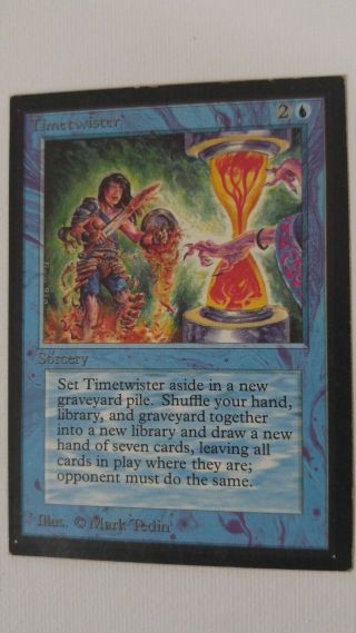 Mtg Magic The Gathering Timetwister Collector 