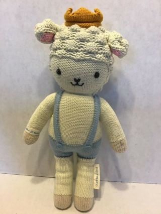 Cuddle,  Kind Sebastian The Lamb 13” Plush Stuffed Animal Peru Handmade