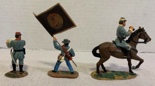 Britians American Civil War 17224 Gettysburg Confederate Command Set 3
