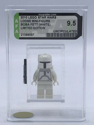 Lego Star Wars 2010 White Boba Fett (afa) 9.  5 Uncirculated Rare