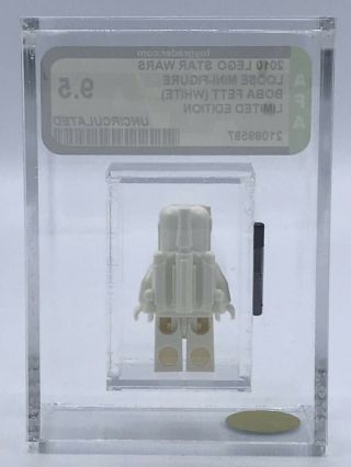 Lego Star Wars 2010 White Boba Fett (AFA) 9.  5 Uncirculated Rare 3