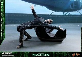 Hot Toys Mms 466 The Matrix Neo Keanu Reeves 1/6 Figure