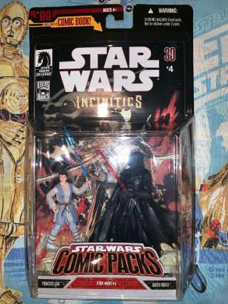 Star Wars Comic Pack 09 Dark Horse Infinities Princess Leia Darth Vader