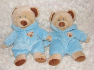 Ty Pluffies Baby Bear Blue Pj 