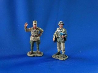Mi - 700 - Afrika Korps - King And Country - 2 Figures - 60mm Metal -