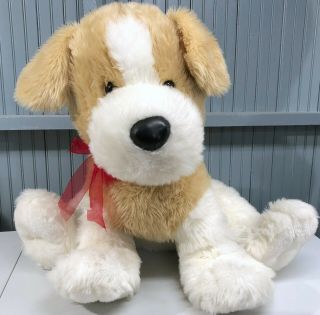 Jumbo Plush Puppy Dog 26 " Seated Stuffed Animal Best Made Toys