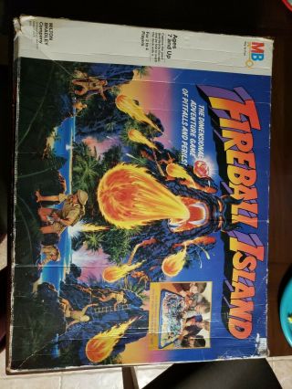 Fireball Island Vintage 1986 Milton Bradley Game 100 Complete