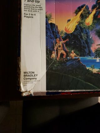 Fireball Island Vintage 1986 Milton Bradley Game 100 Complete 4