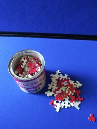 Wet Paint Red 350 Piece Jigsaw Puzzle Synergistics Research Vintage Paint Spill
