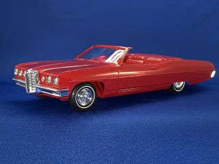 1970 Pontiac Bonneville Convertible Promo In Cardinal Red