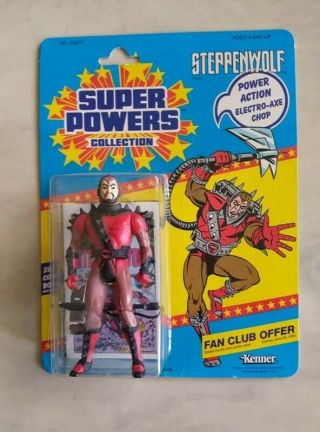 Powers Steppenwolf Action Figure By Kenner