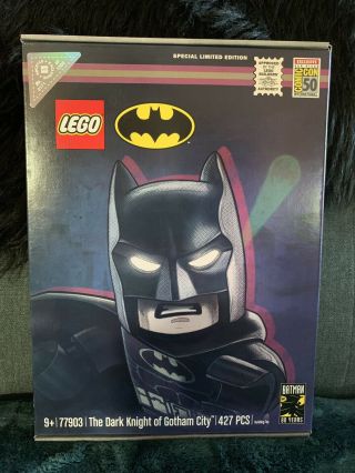 Sdcc 2019 Lego Exclusive Batman The Dark Knight Of Gotham City 171/1500 Le