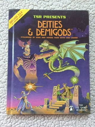 Dungeons And Dragons Deities & Demigods Cthulhu Melnibonean 144 Pages