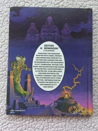 Dungeons and Dragons Deities & Demigods Cthulhu Melnibonean 144 Pages 4