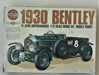 Airfix 1930 Bentley 1/12 Scale Model Kit 20440 - 8 Series 20 All Bags